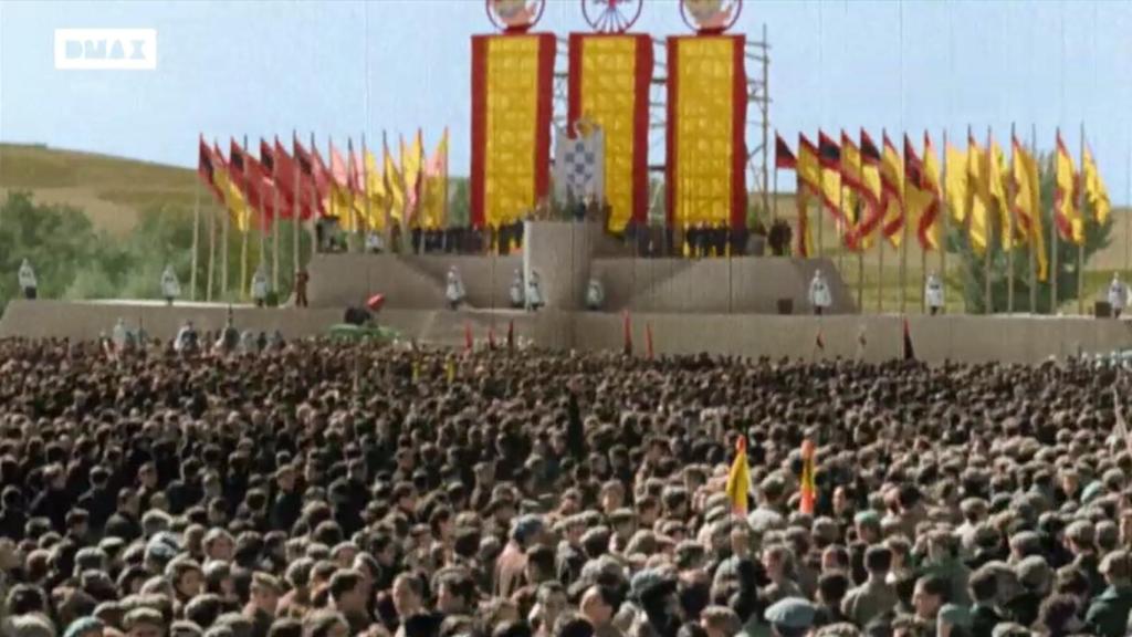 Captura del desfile de la Victoria de mayo de 1939.