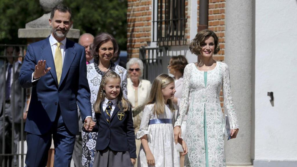 Comunión de la infanta Leonor.