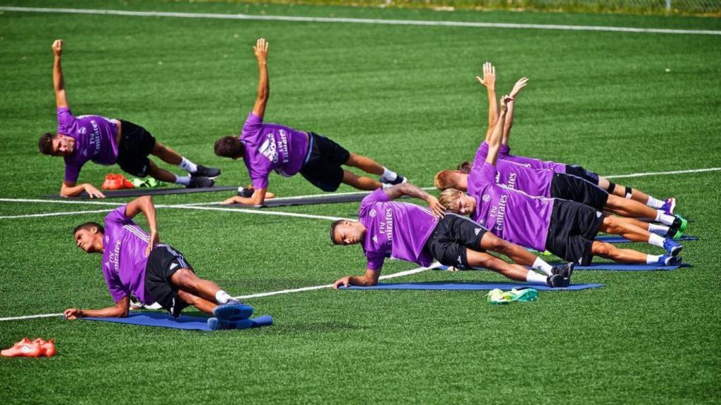 El Real Madrid entrena en Montreal en 2016