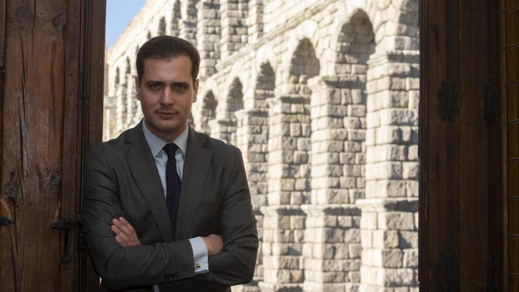 Pablo Pérez, candidato del PP a la alcaldía de Segovia.