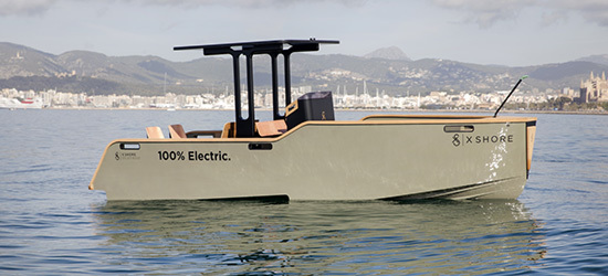 El 'Eelex' en la bahía de Palma. Foto:Johanna Gunnberg