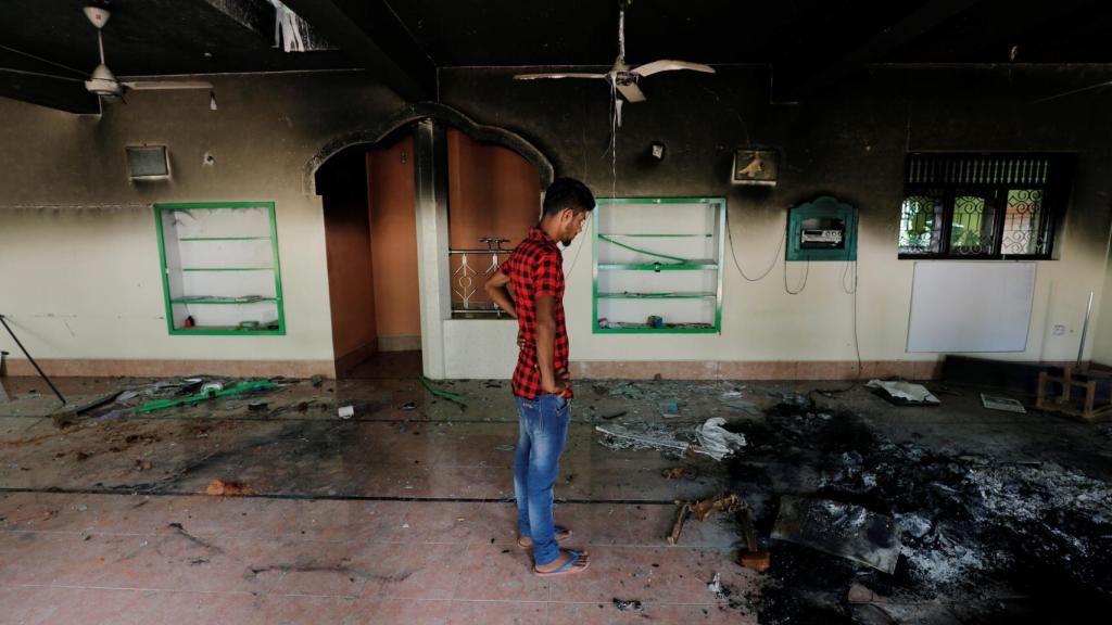 Ataque a una mezquita en Kottampitiya.