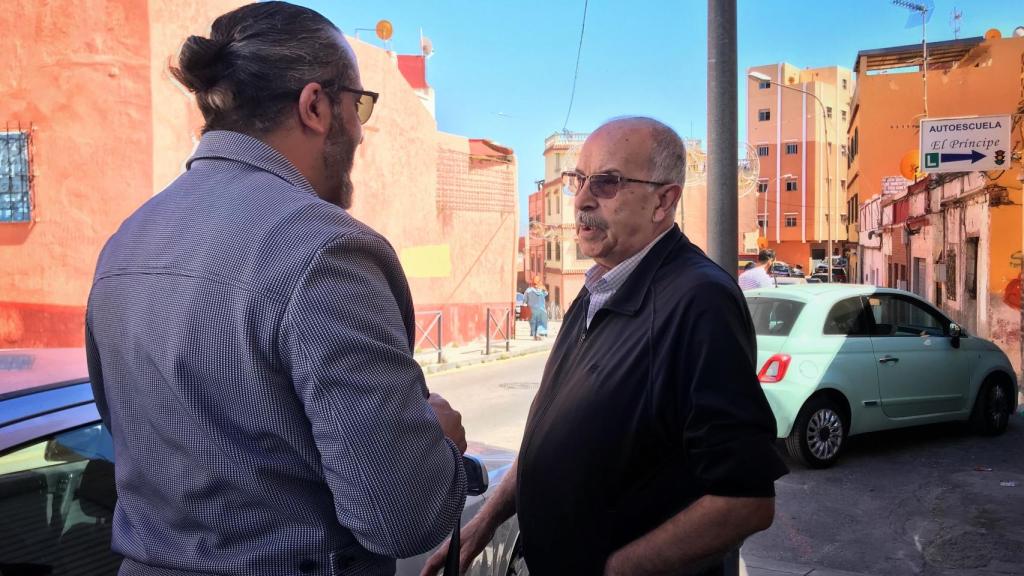 Hamid es muy conocido en su barrio.