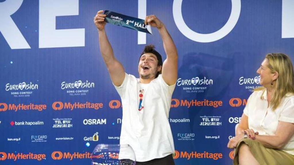 Miki en Eurovisión.