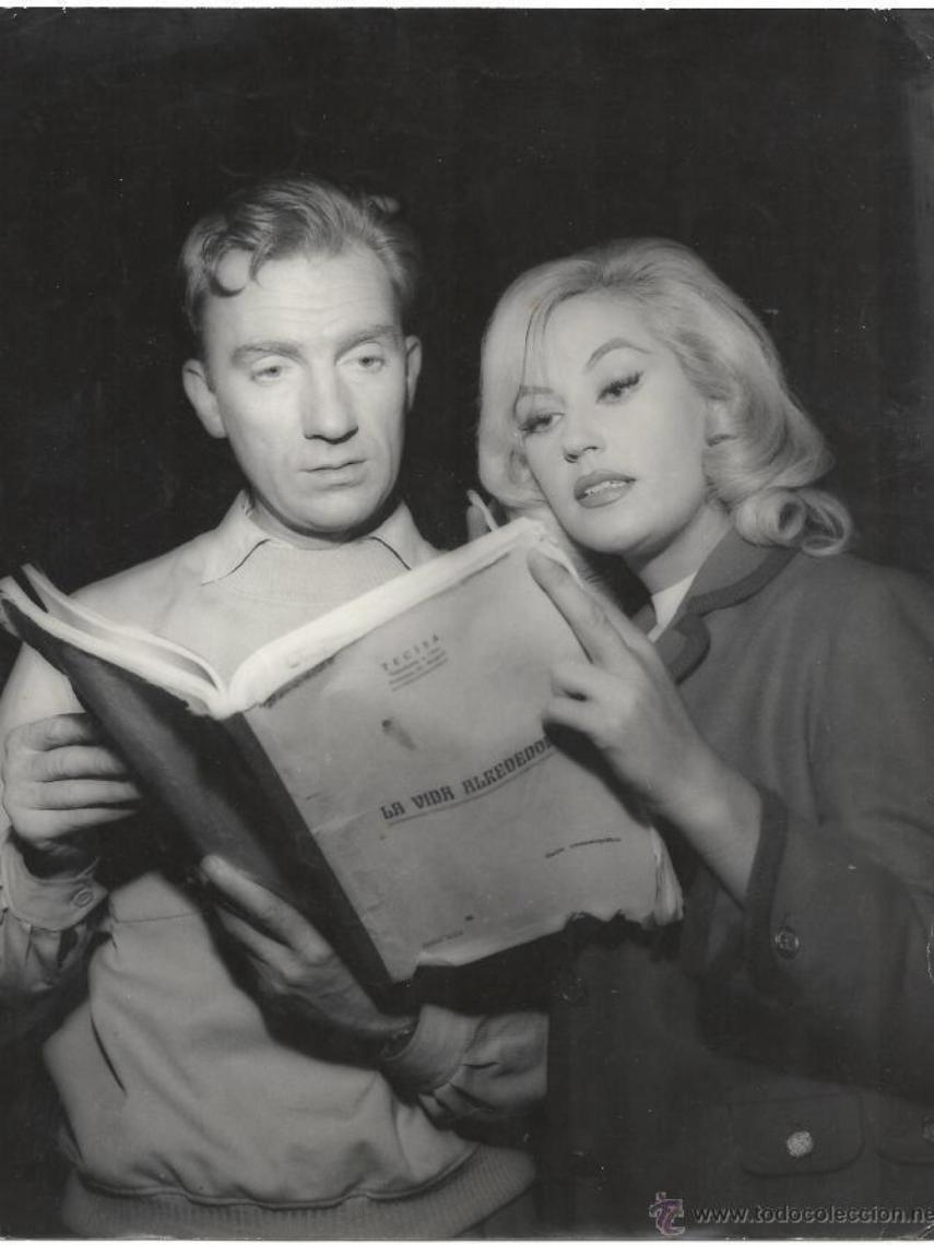 Analía y Fernando Fernán Gómez.