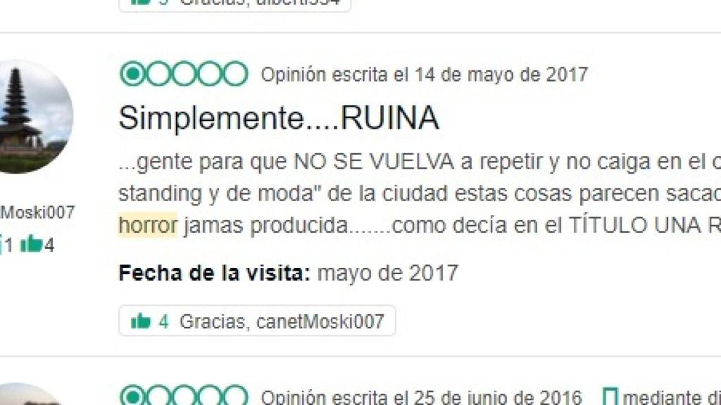 Simplemente... RUINA.