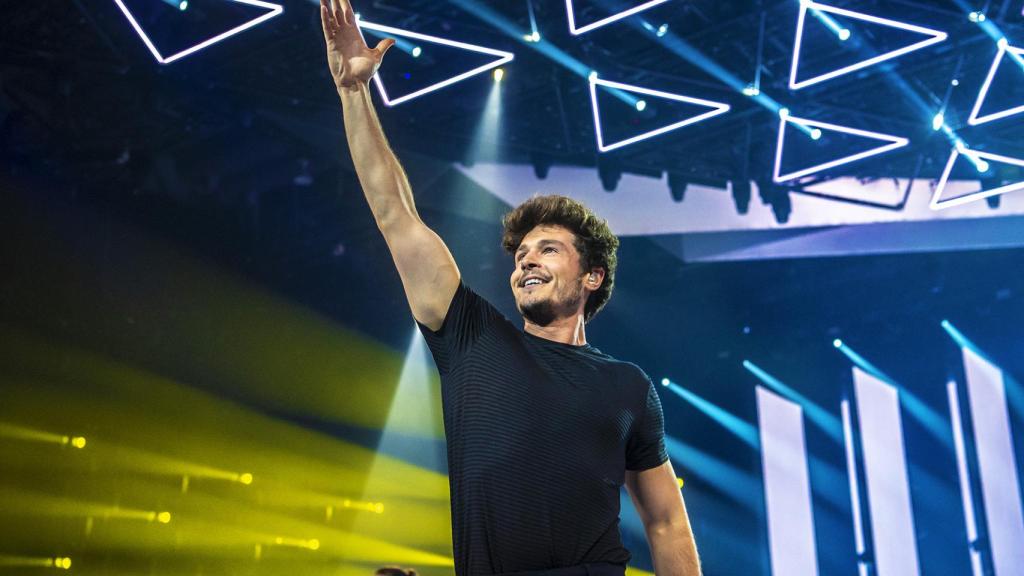 Miki en Eurovisión.