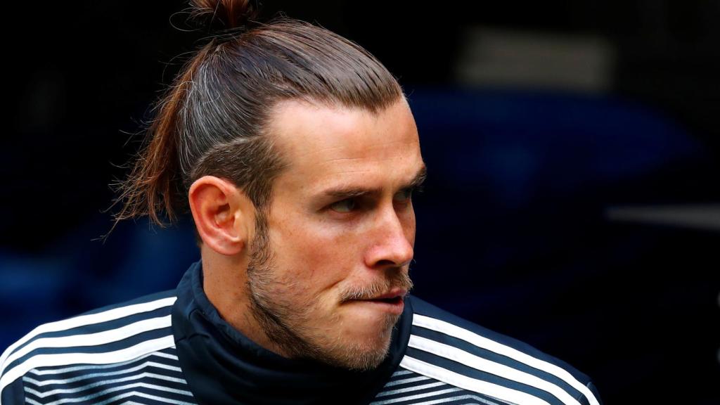 Gareth Bale, en el banquillo del Santiago Bernabéu