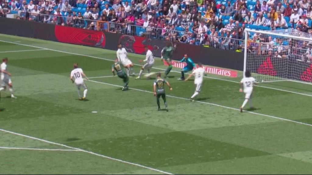 Jesé marca el 0-2 del Real Betis en el Santiago Bernabéu