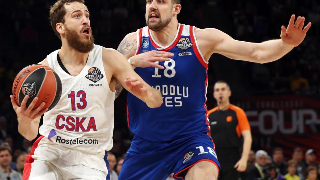 Sergio Rodríguez en la final de la Euroliga