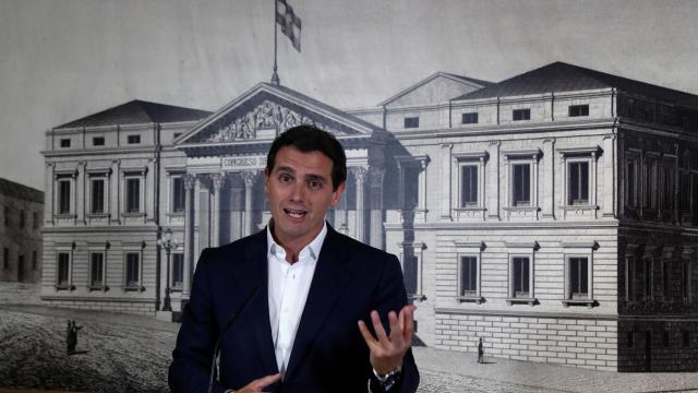 Albert Rivera, presidente de Ciudadanos.