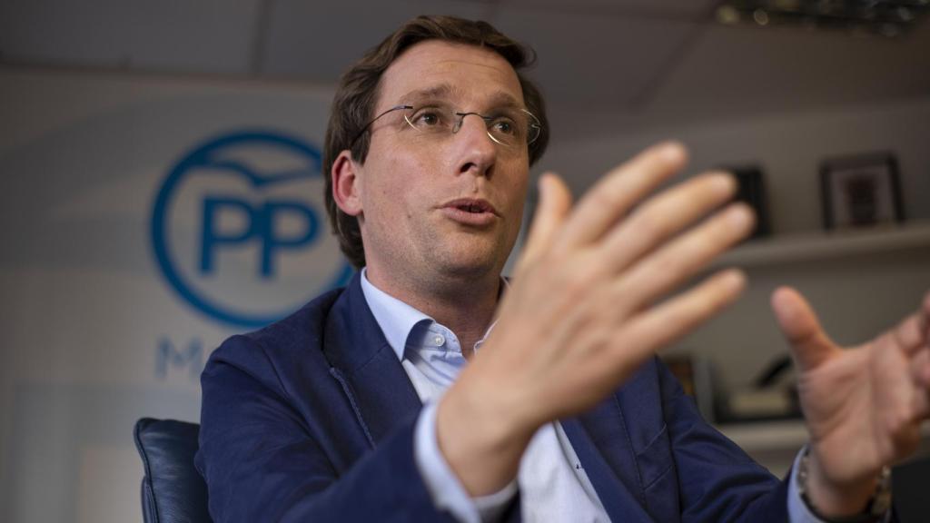 José Luis Martínez-Almeida, candidato del PP a la alcaldía de Madrid.