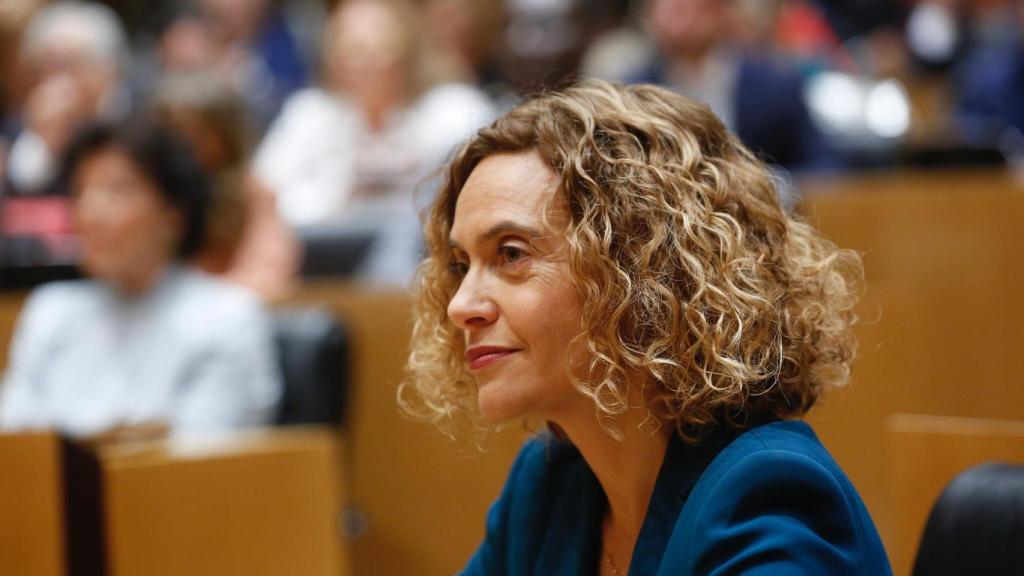 Meritxell Batet, este martes en el Congreso de los Diputados.
