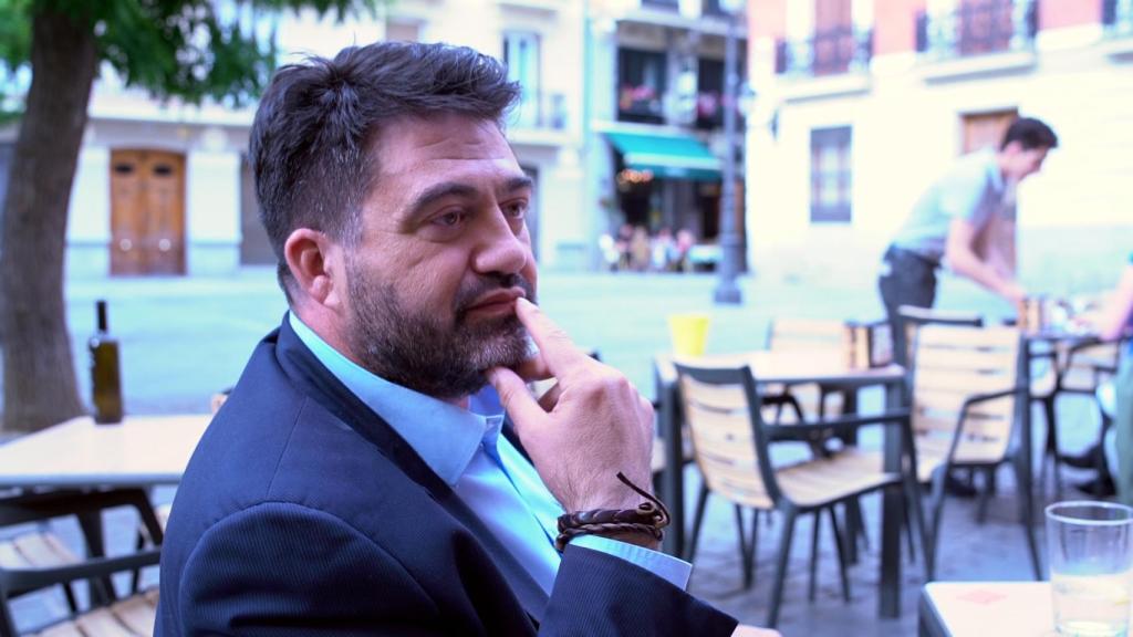 Sánchez Mato, durante la entrevista.