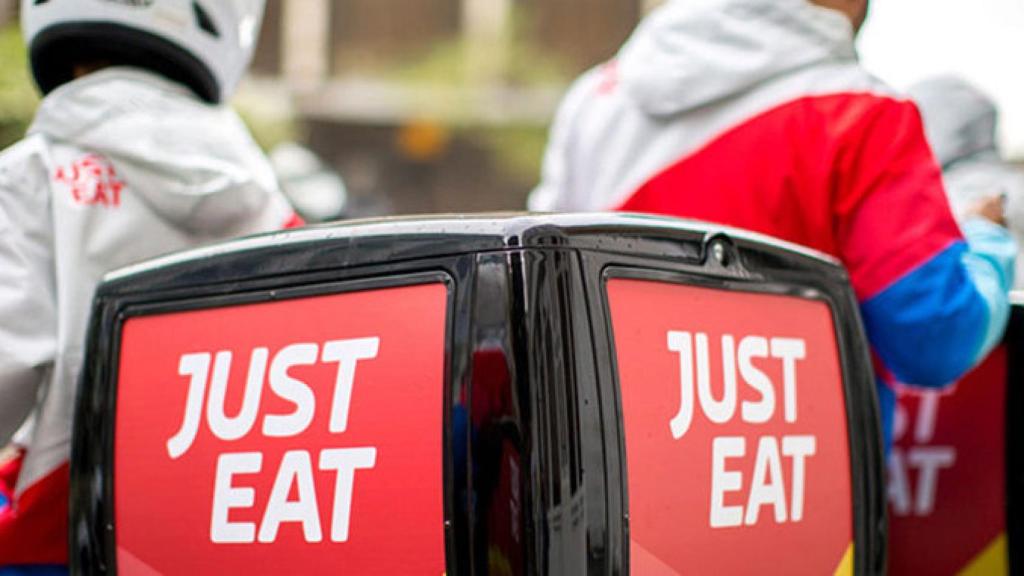 Repartidores de Just Eat.