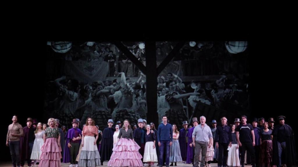 Uno de los momentos de Doña Francisquita.