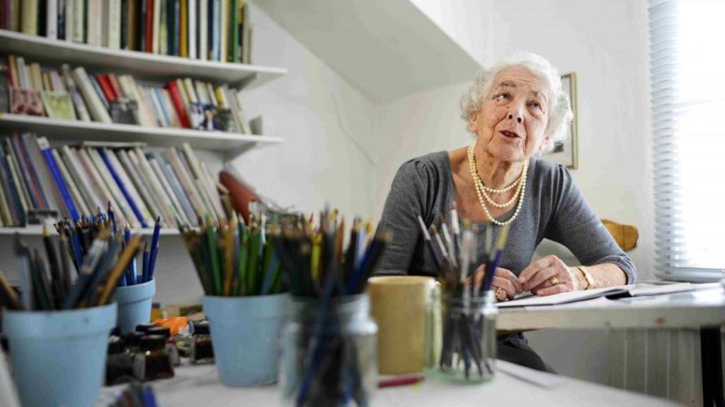 Judith Kerr, en una foto de archivo.