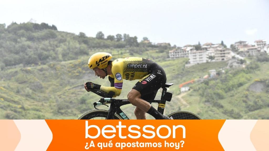 Roglic, en el Giro de Italia 2019