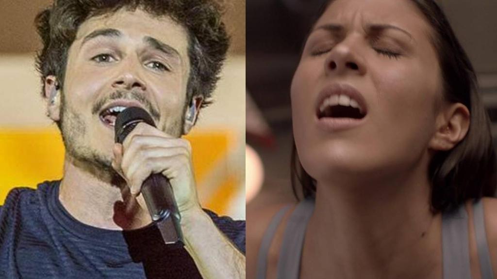 Miki Núñez cantando 'La venda' en Tel Aviv y provocando un Eurorgasmo.