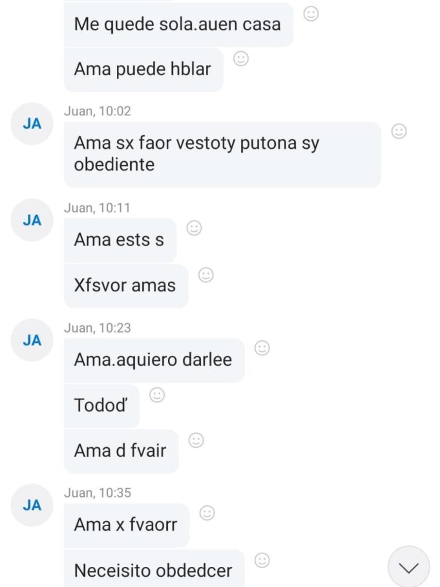 La desesperación de los sumisos cuando Sonia les ignora.