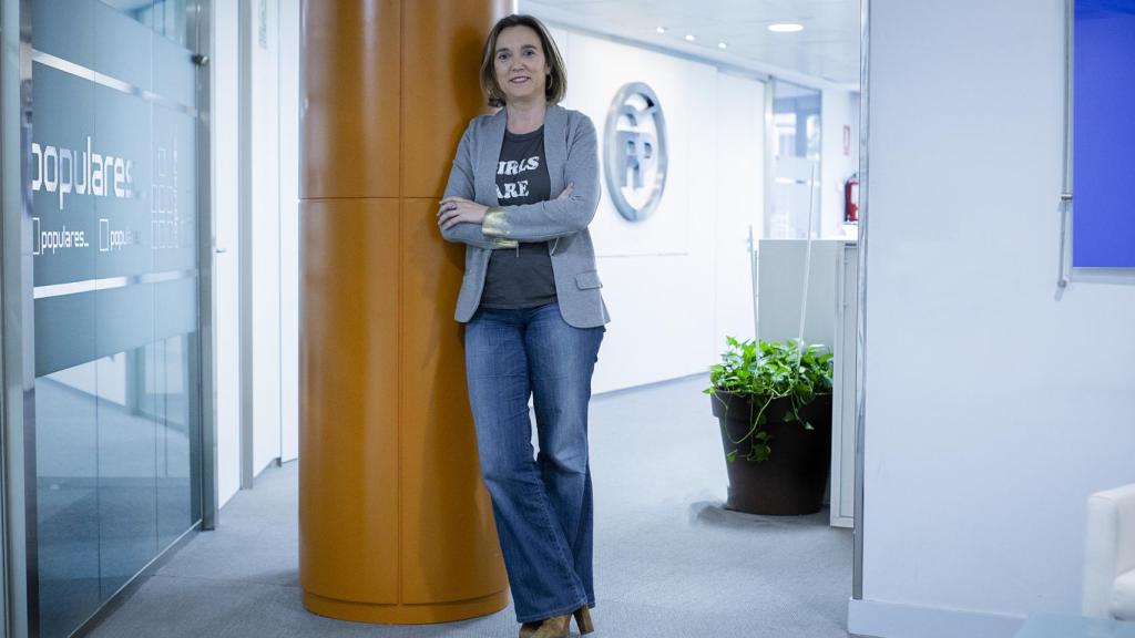 Gamarra apoyó a Soraya Sáenz de Santamaría en las primarias del PP.