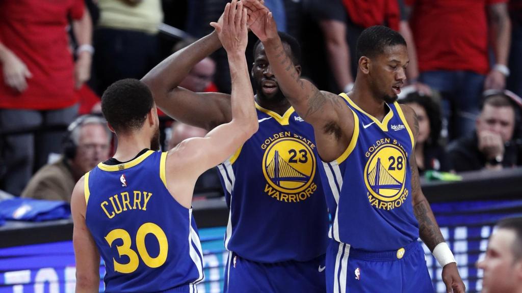 Los Golden State Warrirors ante los Portland