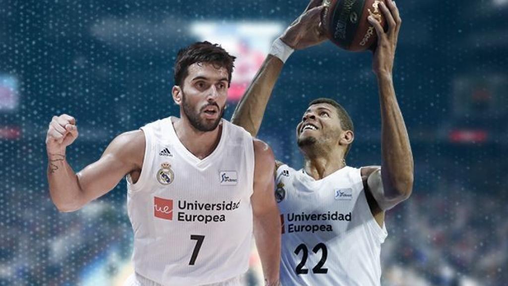 Facundo Campazzo y Eddy Tavares