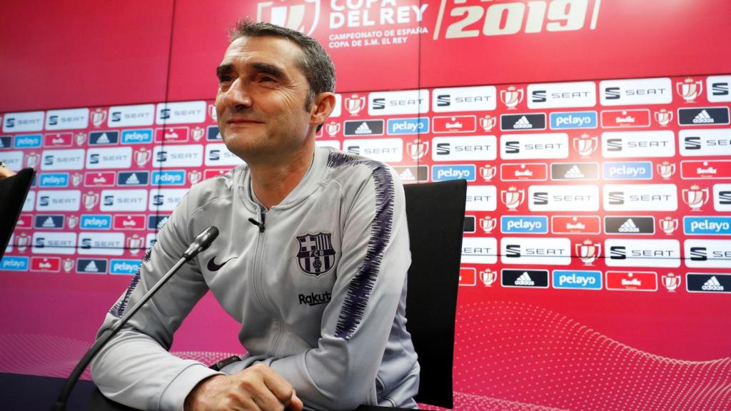 Ernesto Valverde analiza la final de la Copa del Rey