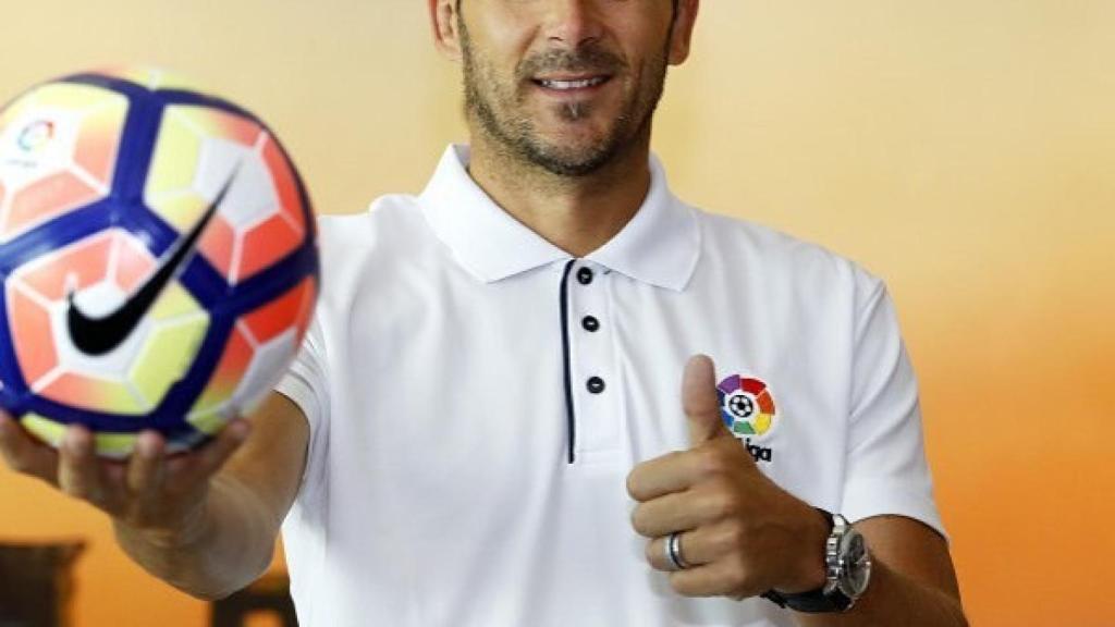 Gaizka Mendieta, embajador de LaLiga. Foto:  Instagram (@gaizkamendieta6)