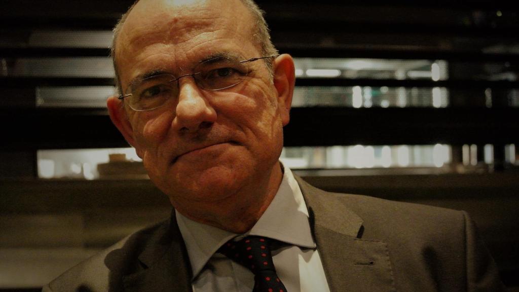 Jaume Duch, en la cafetería del Parlamento Europeo en Estrasburgo.