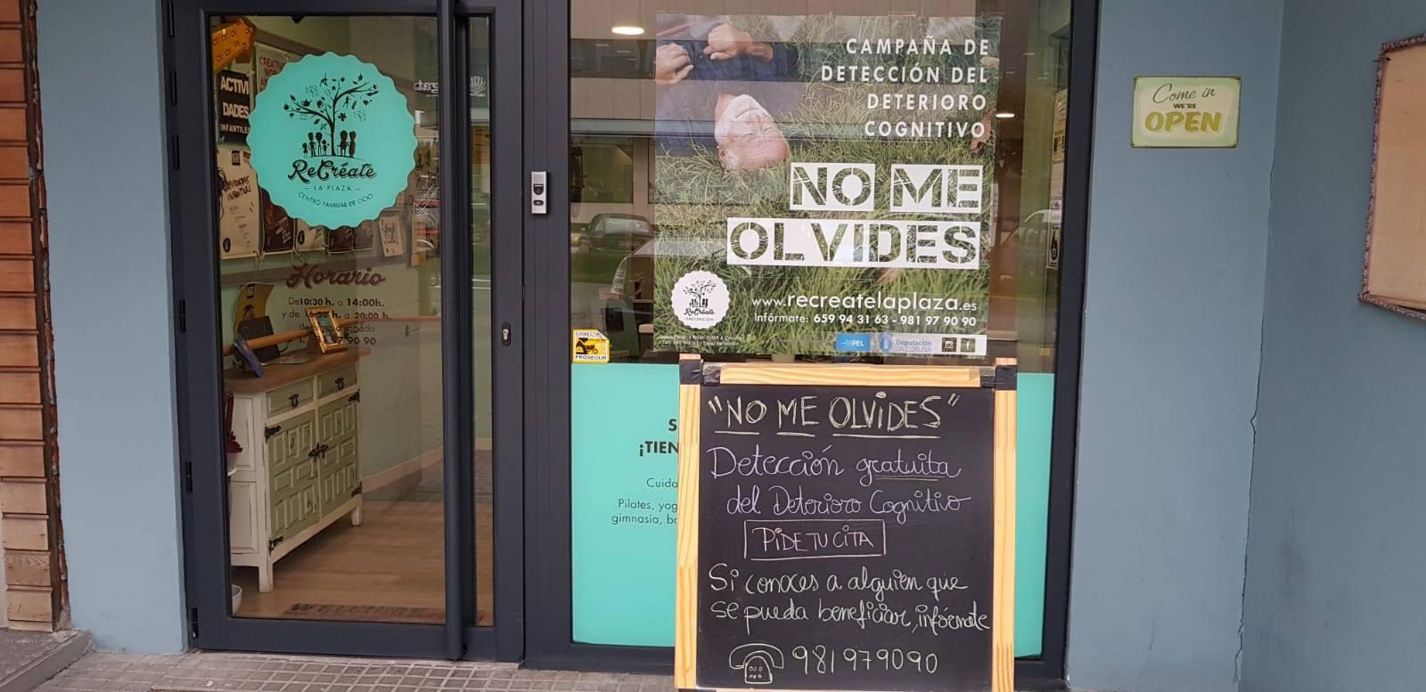 Una campaña contra el deterioro cognitivo hecha por el centro ReCréate la Plaza (Facebook)