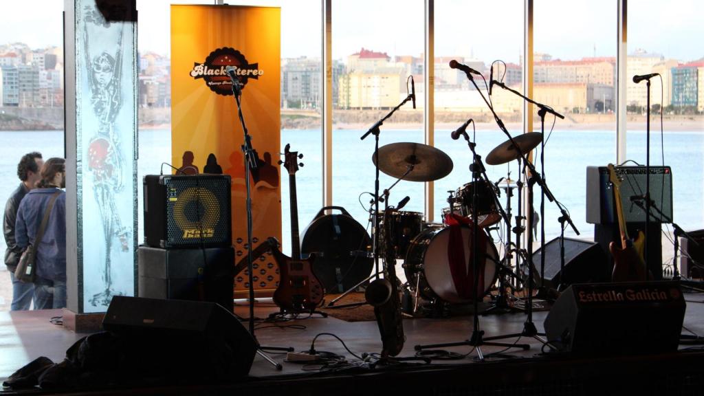 Interior de la discoteca Playa Club.