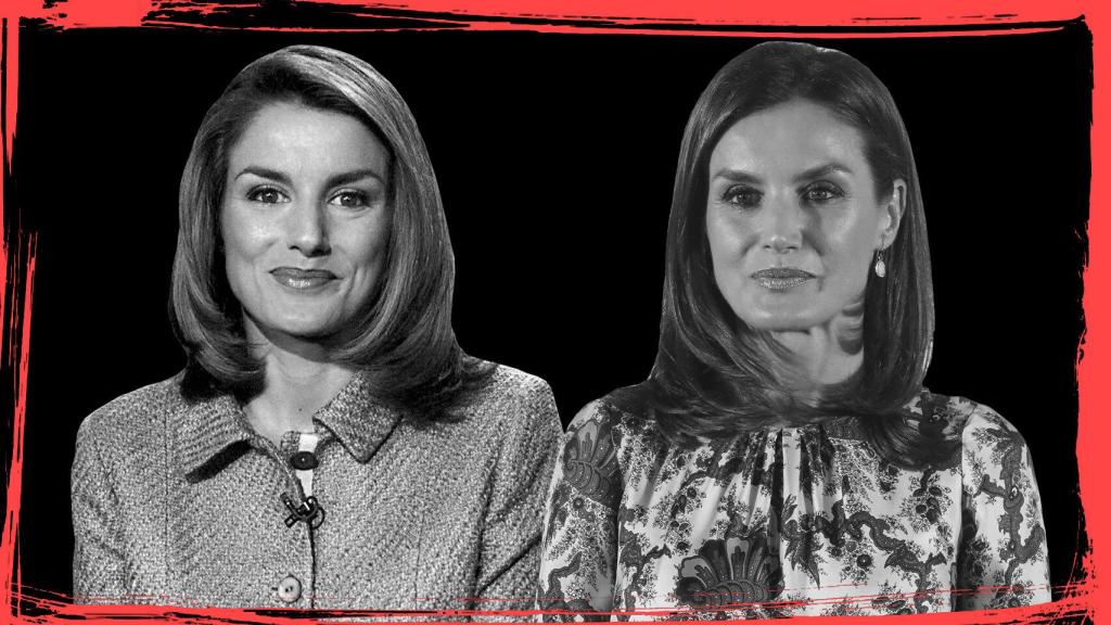 El cambio de doña Letizia.