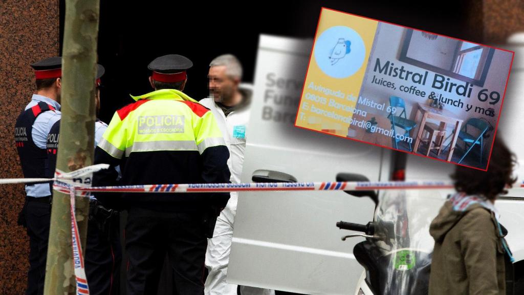 Tarjeta del local propiedad de Farid. Allí ocurrieron los hechos.