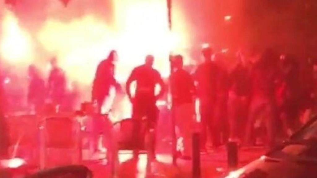 Ultras del Barça detenidos en Sevilla