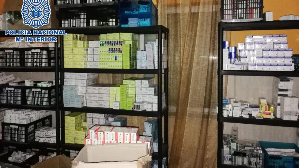 Dosis de medicamentos ilegales intervenidos por la Policía en Valencia.