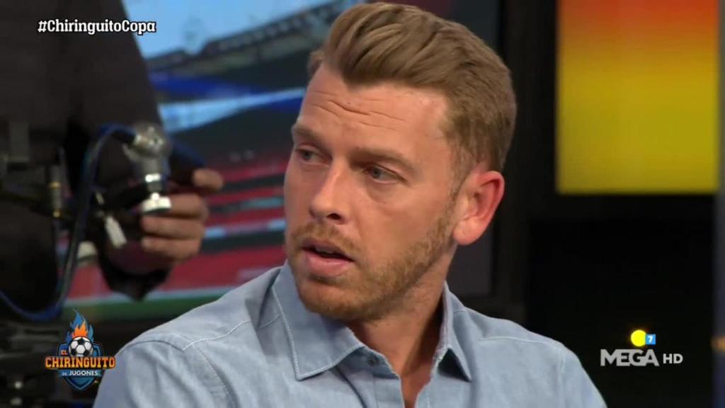 Jota Jordi en El Chiringuito. Foto: Twitter. (@elchiringuitotv)