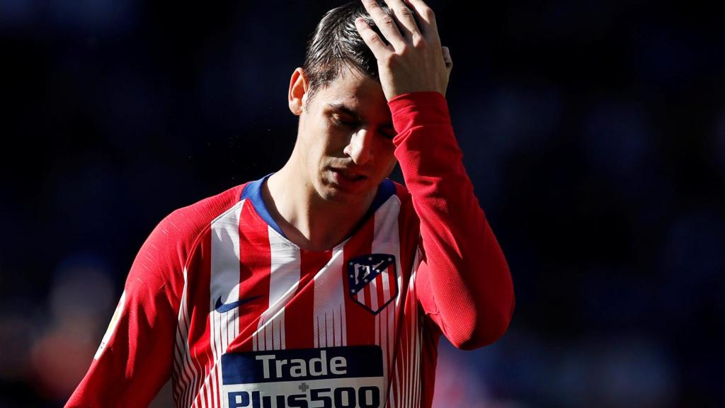 Morata, con el Atlético