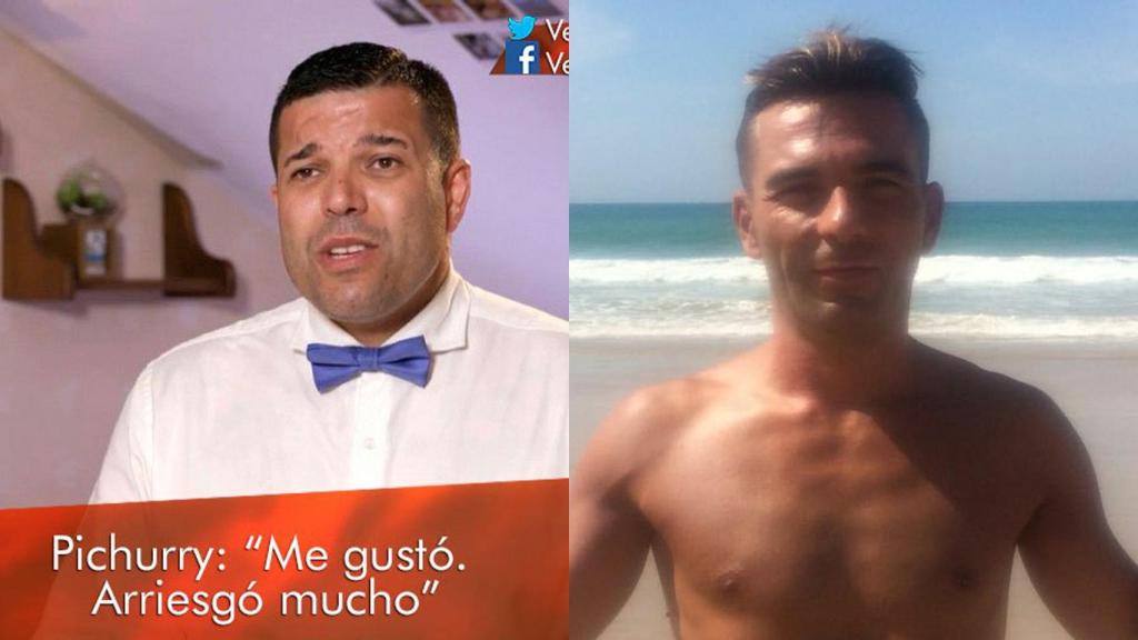 A la iquierda, Pichurry, concursante del programa Ven a cenar conmigo, a la derecha. Mamel, su víctima.