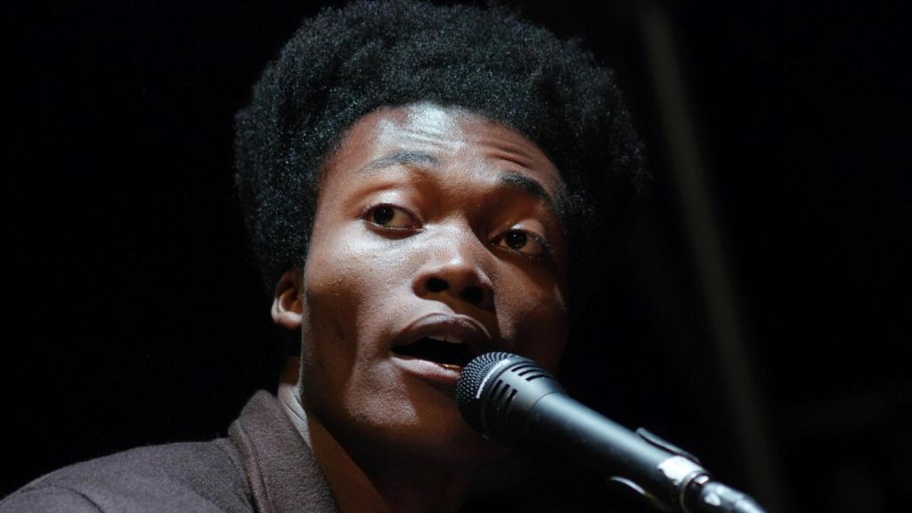 Benjamin Clementine en concierto.