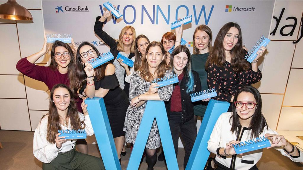 Las jóvenes ganadoras de la última edición de estos premios.