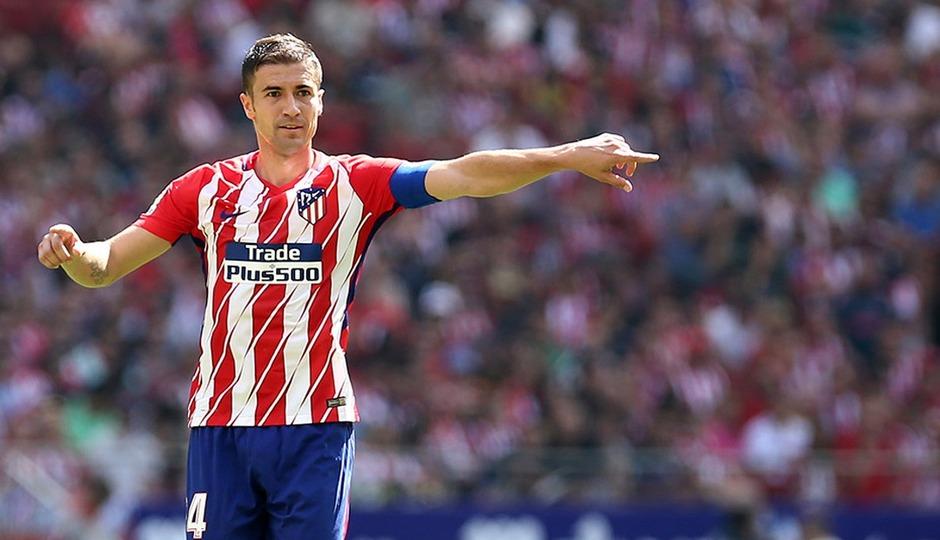 Gabi, capitán del Zaragoza cuando se jugó el partido ante el Levante.