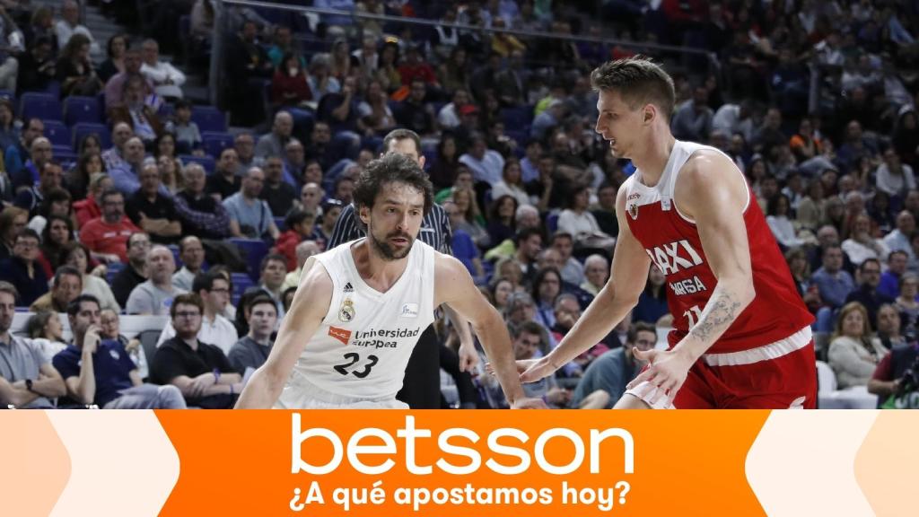 Sergio Llull, en el Real Madrid - BAXI Manresa