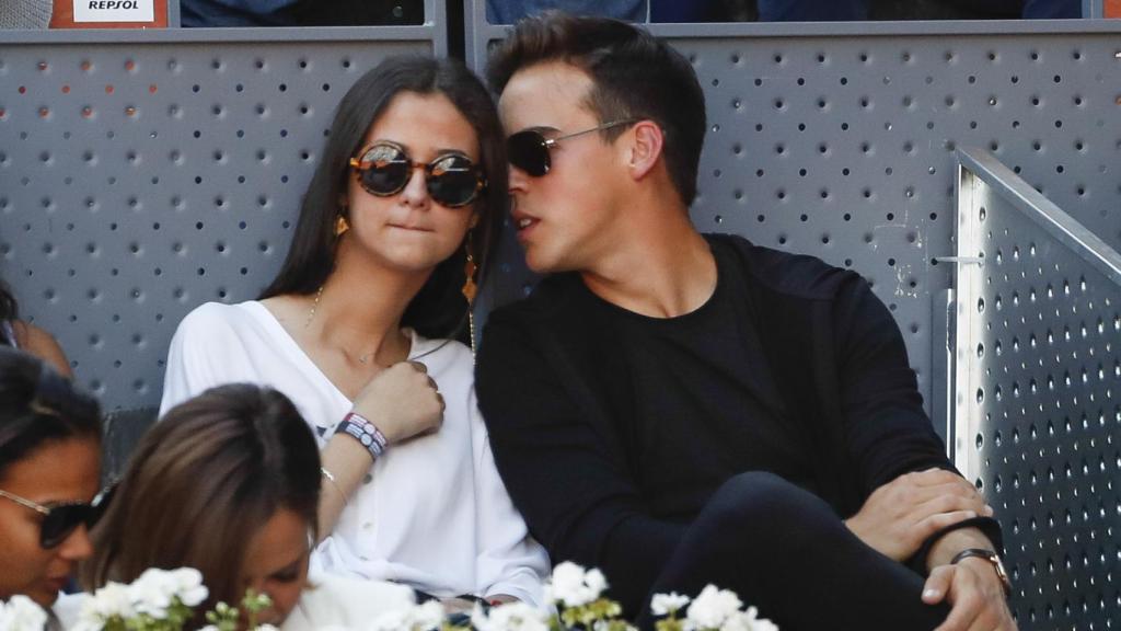 Victoria Federica y Gonzalo Caballero durante el  Masters Series Madrid 2019.
