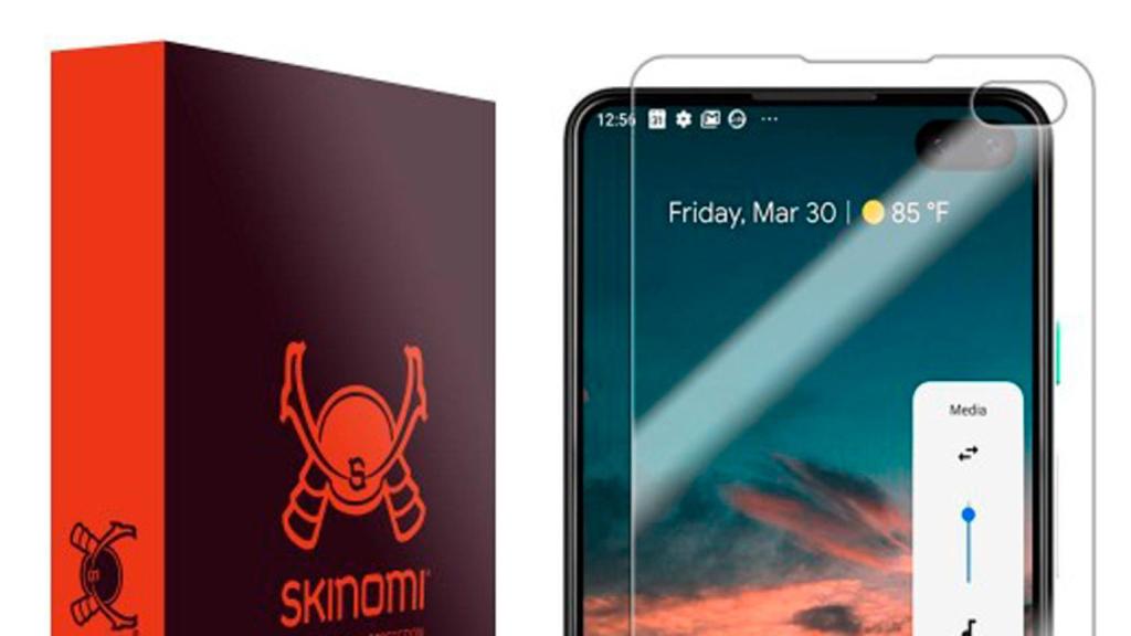 El diseño del Google Pixel 4 es confirmado por un protector de pantalla