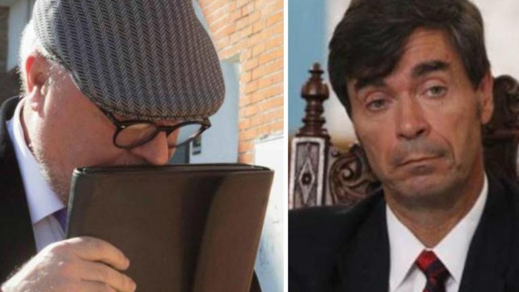 El comisario José Manuel Villarejo y el empresario Ángel Pérez-Maura.