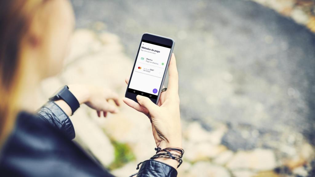 Una imagen de las dos opciones que ofrece Cabify a la hora de pagar el servicio.