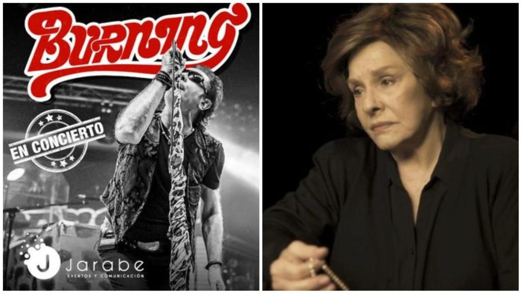 El concierto de Burning y Cinco Horas con Mario son  dos de los eventos del viernes 31 de mayo