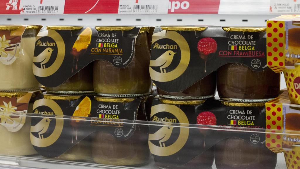 Ejemplo de productos 'gourmet' de Alcampo.