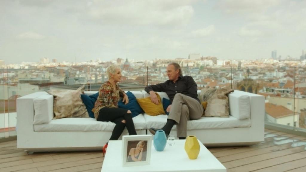 Ana Torroja y Bertín Osborne durante su entrevista en octubre de 2017.